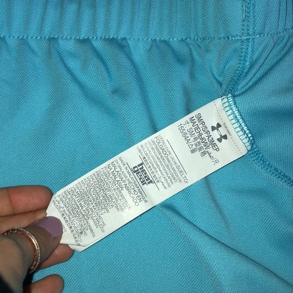 Light Blue Under Armour Shorts - Picture 3 of 6